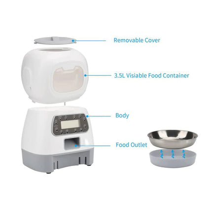 Catty & Doggy™ Automatic Pet Feeder 🐾